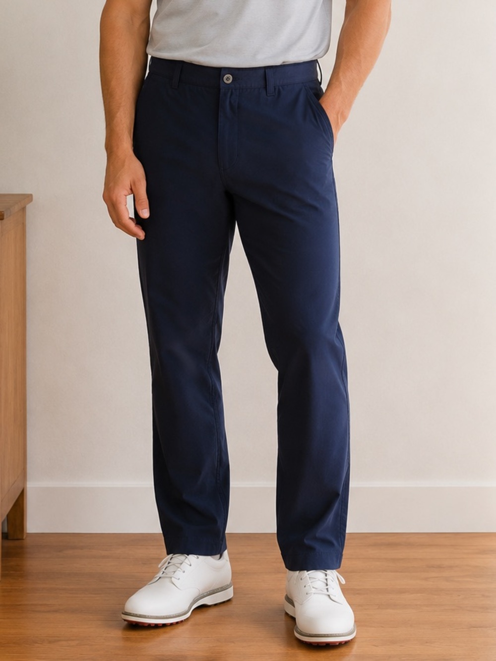 Under Armour Men's Navy Drive Pant Stretch Performance Pants 38/34